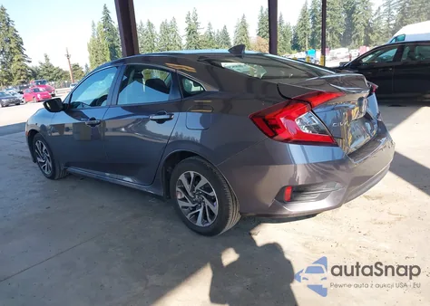 2018 Honda Civic Ex z USA, uszkodzony, nr VIN 2HGFC2F89JH527432